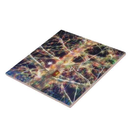 クリスマスツリーハウス装飾瓦/五徳 タイル (側面)