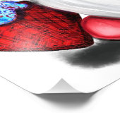 クリスマスツリーハットとギフト付き格言 フォトプリント            (角)