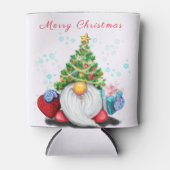 クリスマスツリーハット格言とギフトクーラーボックス 缶クーラー (正面)