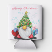 クリスマスツリーハット格言とギフトクーラーボックス 缶クーラー (裏面)