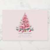 クリスマスツリーバウブルミニリカーボトルラベル リキュールボトルラベル (シングルラベル)