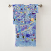 クリスマスツリーバスタオル バスタオルセット (インサイチュ)