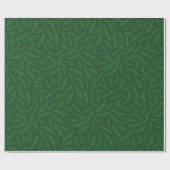 クリスマスツリーパインの針 ラッピングペーパー (フラット)