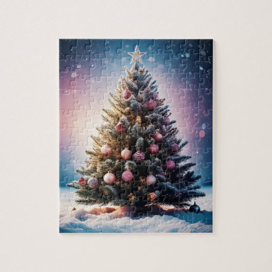 クリスマスツリーパズル ジグソーパズル (縦)