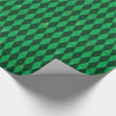 クリスマスツリーパターンギフト用包装紙 ラッピングペーパー (角)