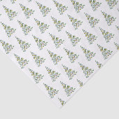 クリスマスツリーパターンティッシュペーパー 薄葉紙 (詳細)