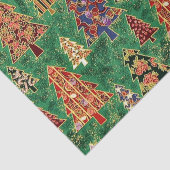 クリスマスツリーパターンティッシュペーパー 薄葉紙 (詳細)