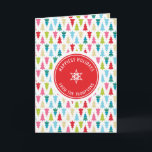 クリスマスツリーパターンモダンフェスティバルミニマル赤 カード<br><div class="desc">by kat massaard >>> kat@simplysweetPAPERIE.com <<< & スタイリッシュフェスティバル、クリスマスツリーパターンデザインと自分の休日のロパーソナライズされたゴ。共有喜び！私の店舗で利用可能なアイテムのマッチングを行う： - - - - - - - - - - - - - - - - - - - - - - - - - - - - - - - - - - - - - - - - - - -...</div>