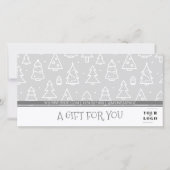 クリスマスツリーパターン私のカスタムビジネスのロゴ (正面)