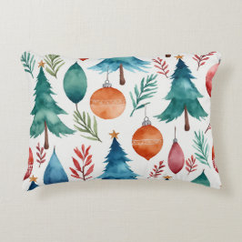 クリスマスツリーパターン アクセントクッション