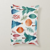 クリスマスツリーパターン アクセントクッション (裏面(縦))