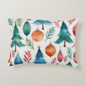 クリスマスツリーパターン アクセントクッション (裏面)