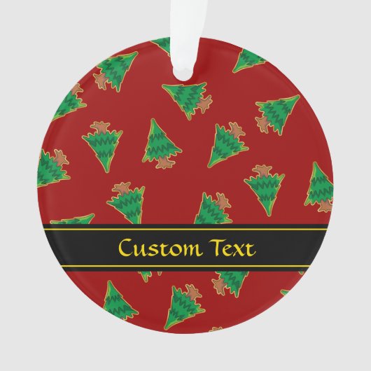 クリスマスツリーパターン オーナメント (正面)