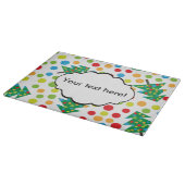 クリスマスツリーパターン カッティングボード (角)