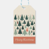 クリスマスツリーパターン ギフトタグ (裏面)