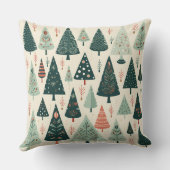 クリスマスツリーパターン クッション (裏面)