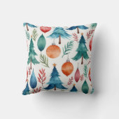 クリスマスツリーパターン クッション (裏面)