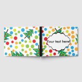 クリスマスツリーパターン ゲストブック (全面)