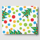 クリスマスツリーパターン ゲストブック (裏面)