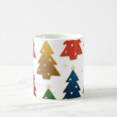 クリスマスツリーパターン コーヒーマグカップ (中央)