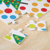 クリスマスツリーパターン ジグソーパズル (側面)