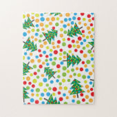 クリスマスツリーパターン ジグソーパズル (縦)