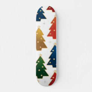 クリスマスツリーパターン スケートボード