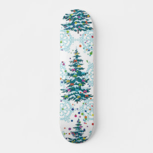 クリスマスツリーパターン スケートボード