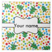 クリスマスツリーパターン タイル (正面)