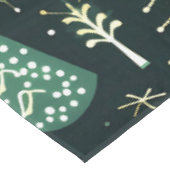 クリスマスツリーパターン テーブルクロス (アングル)