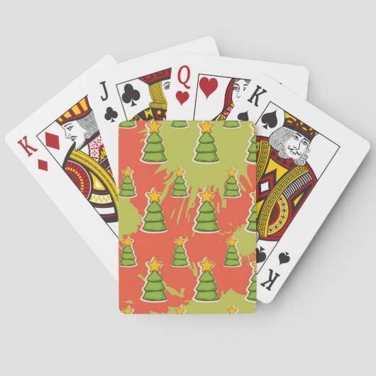 クリスマスツリーパターン トランプ (裏面)