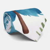 クリスマスツリーパターン ネクタイ (ロール)