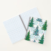 クリスマスツリーパターン ノートブック (内部)