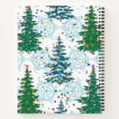 クリスマスツリーパターン ノートブック (裏面)