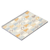 クリスマスツリーパターン ノートブック (左側)