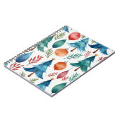 クリスマスツリーパターン ノートブック (左側)