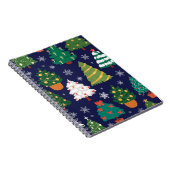 クリスマスツリーパターン ノートブック (右側)