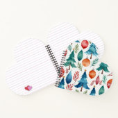 クリスマスツリーパターン ノートブック (内部)