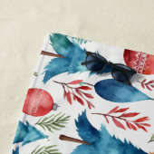 クリスマスツリーパターン ビーチタオル (インサイチュ)