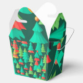 クリスマスツリーパターン フェイバーボックス (オープン)