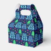 クリスマスツリーパターン フェイバーボックス (裏面サイド)