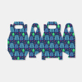 クリスマスツリーパターン フェイバーボックス (折り畳みなし)