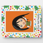 クリスマスツリーパターン フォトプラーク (正面)