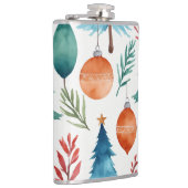 クリスマスツリーパターン フラスク (右)