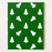 クリスマスツリーパターン プランナー手帳 (裏面)