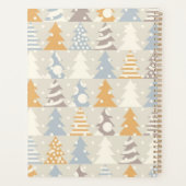 クリスマスツリーパターン プランナー手帳 (裏面)