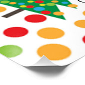 クリスマスツリーパターン ポスター (コーナー)