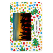 クリスマスツリーパターン マグネット (縦)