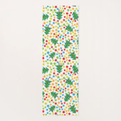 クリスマスツリーパターン ヨガマット (裏面)