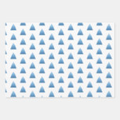 クリスマスツリーパターン ラッピングペーパーシート (正面)